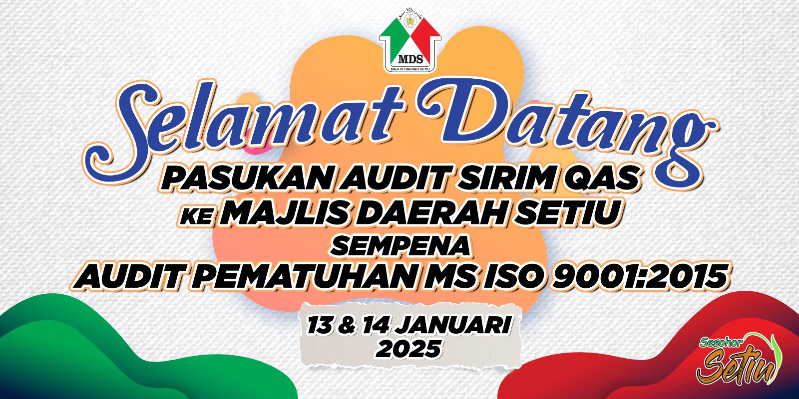 AUDIT PEMATUHAN MS ISO 9001:2015 BAGI TAHUN 2025
